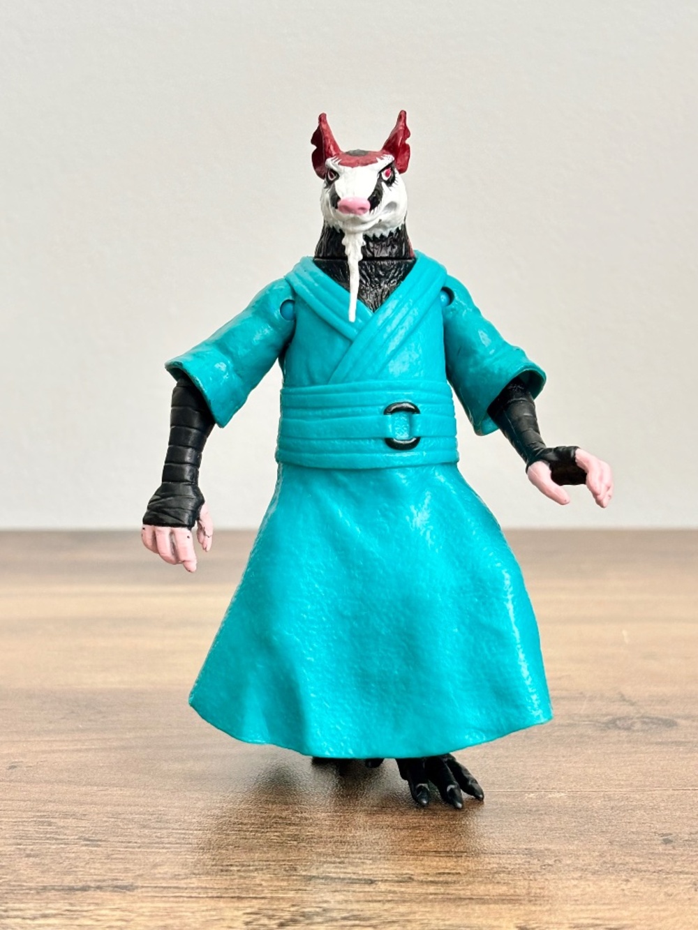 TMNT Teenage Mutant Ninja Turtles Splinter Sensei Teal Robe Action Figure 2012
